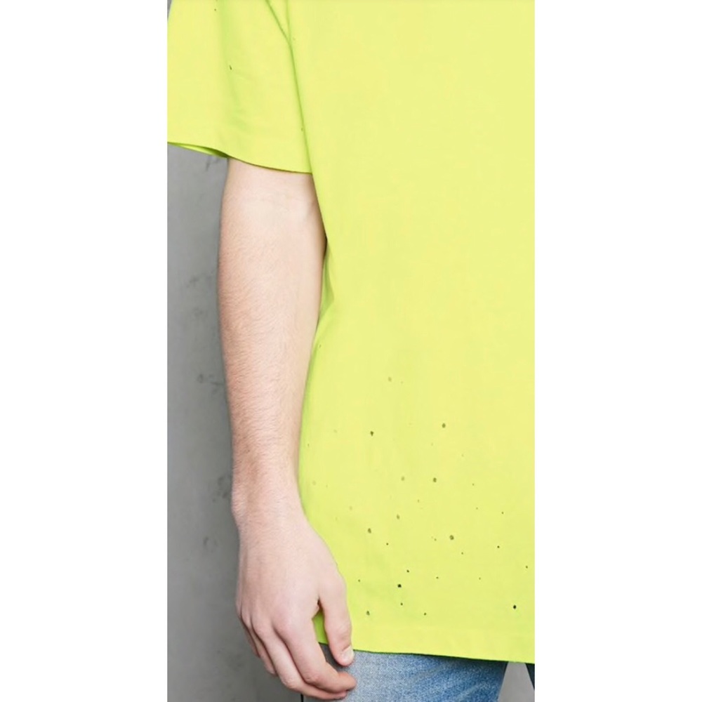 ✨ONLY 1 LEFT!✨NEW Forever 21 Men Distressed Cotton-Blend Tee - Picture 5 of 8
